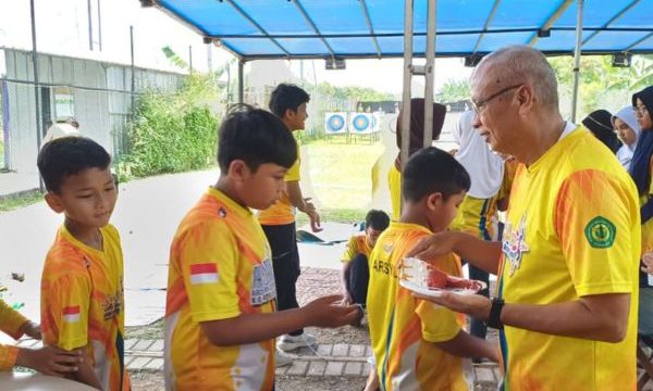 Pendiri Pajajaran Archery Centre Rizal Barnadi. (Foto: Rheynaldhi)