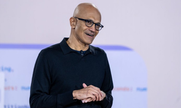 Satya Nadella. Foto: Getty Images/Stephen Brashear