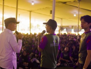 Wali Kota Bogor Dedie A Rachim mengingatkan mahasiswa baru Unpak soal integritas. (Foto: Kominfo Kota Bogor)