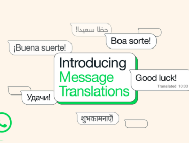 WhatsApp resmi merilis fitur baru berupa terjemahan pesan langsung (translate). Fitur ini tersedia untuk perangkat Android dan iOS. (Foto: Blog WhatsApp)