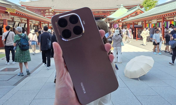 
Tampang Xiaomi 15T di kondisi outdoor(KOMPAS.com/Caroline Saskia Tanoto)