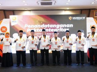 Pengurus dptd pks kota bogor periode 2025-2030. (Foto: Rheynaldhi)
