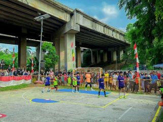 Futsal dalam rangka HUT RI ke 80. (Foto: Saefulloh)