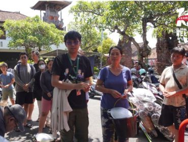 Global Ehsan Relief Indonesia  memberikan bantuan ke korban banjir dan longsir Bali. (foto: GRI)