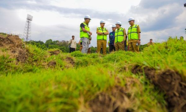 Sidak gor pajajaran Bogor (Foto: Kominfo Kota Bogor)