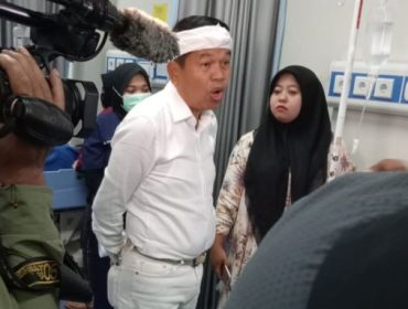 Gubernur Jabar Dedi Mulyadi wacanakan pengelolaan RSUD Kota Bogor oleh Pemrov Jabar. (Foto: Rheynaldhi)