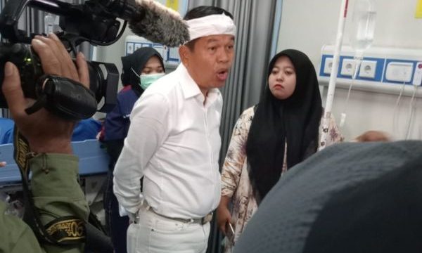 Gubernur Jabar Dedi Mulyadi wacanakan pengelolaan RSUD Kota Bogor oleh Pemrov Jabar. (Foto: Rheynaldhi)