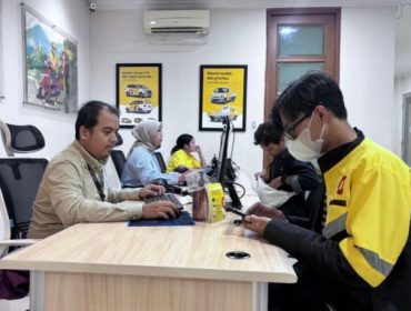 Suasana di kantor maxim indonesia. (foto: Maxim)