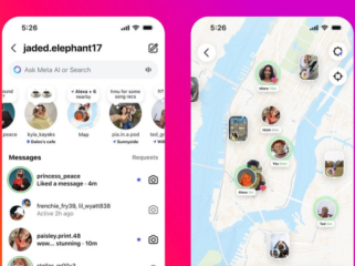 Fitur baru Instagram Map.(Foto: Instagram)