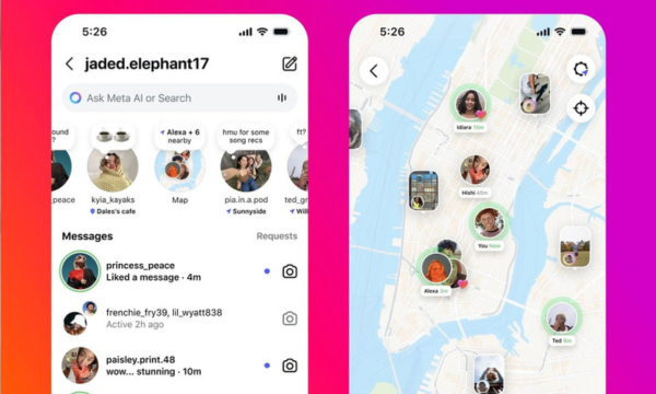 Fitur baru Instagram Map.(Foto: Instagram)