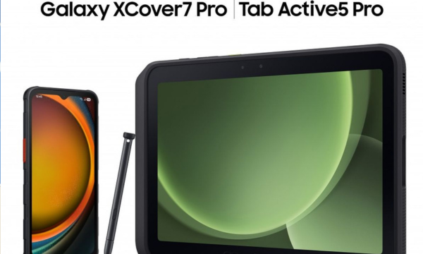 Samsung meluncurkan dua perangkat tangguh yakni smartphone Galaxy XCover7 Pro dan tablet Galaxy Tab Active5 Pro pada Senin (14/5/2025) di Eropa. Kedua perangkat ini dirancang untuk digunakan di kondisi ekstrem. (Foto: GSM Arena)