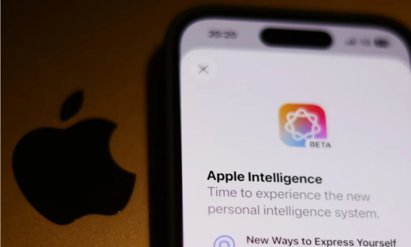 Ilustrasi Apple Intelligence, sistem kecerdasan buatan milik Apple. (Foto: Getty Images)