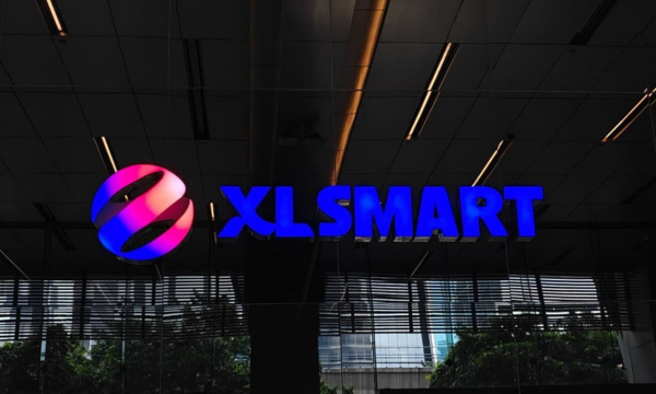 Ilustrasi logo operator seluler XLSmart(Foto: Kompas.com/Lely Maulida)