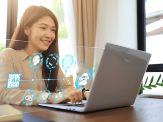 Ilustrasi pemanfaatan AI. Foto: Shutterstock