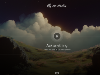 Ilustrasi tampilan Perplexity di TV Samsung (foto: Samsung)