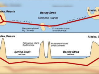 Ilustrasi trowongan bawah laut Foto: Independent