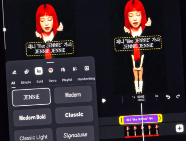 Jennie Blackpink merilis font Zen Serif. Font ini bisa digunakan gratis dan tersedia di aplikasi Edits.(Foto: KOMPAS.com/ Galuh Putri Riyanto)