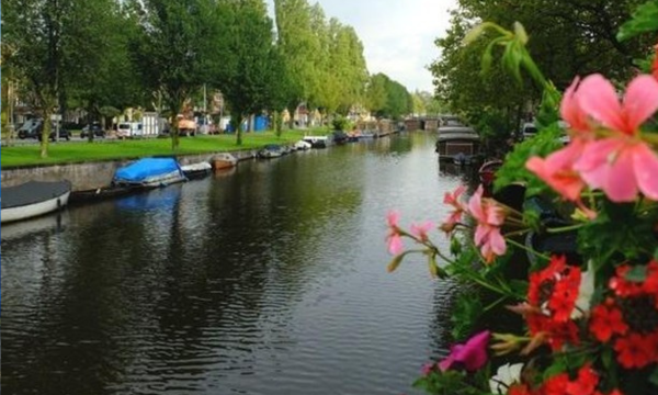 Kanal di Amsterdam, Belanda. Foto: Sastri/detikTravel