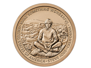 Koin Peringatan atau Commemorative $1 Coins bergambar Steve Jobs.(Foto: US Mint)