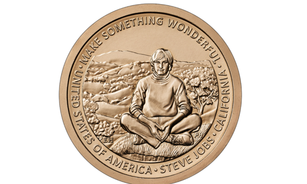 Koin Peringatan atau Commemorative $1 Coins bergambar Steve Jobs.(Foto: US Mint)