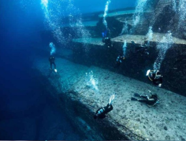 Monumen Yonaguni. Foto: Ancient Origins