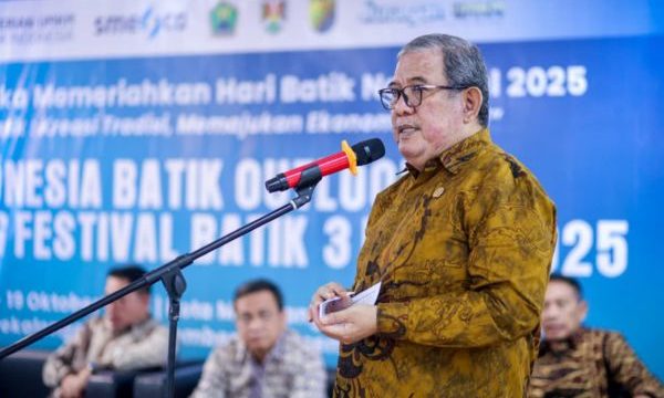 Staf Ahli Bidang Komunikasi dan Hubungan Antar Lembaga Kementerian UMKM, Sudaryano Lamangkona. (foto Kemen UMKM)