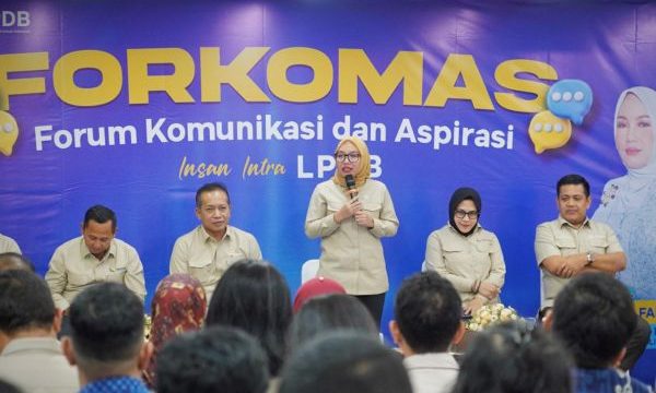 Forum Komunikasi dan Aspirasi Insan dan Intra LPDB di Jakarta, Selasa (7/10/2025). (Foto: Achmad Sholeh).