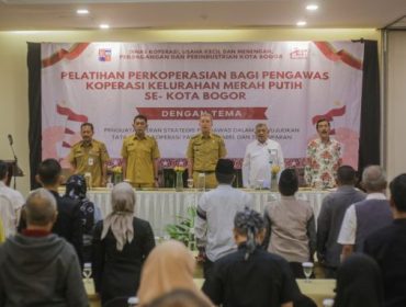 Pelatihan bagi pengawas koperasi merah putih di Kota Bogor. (foto: Kominfo Kota Bogor)