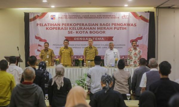 Pelatihan bagi pengawas koperasi merah putih di Kota Bogor. (foto: Kominfo Kota Bogor)