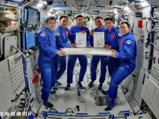 3 Astronot China Terdampar di Antariksa, Pesawat Diduga Rusak (Foto: CNSA)