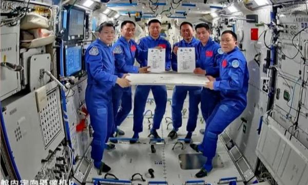 3 Astronot China Terdampar di Antariksa, Pesawat Diduga Rusak (Foto: CNSA)