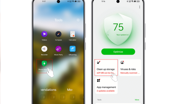 Apa yang Terjadi Jika Hapus Cache di HP Android? Ilustrasi cara menghapus cache di HP Oppo.(Foto: Oppo)
