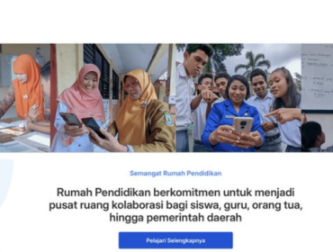 Aplikasi Pendidikan RI Jadi Juara Dunia-Kalahkan Perusahaan Top India & Jerman (Foto: Screensot Rumah Pendidikan)
