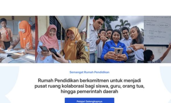 Aplikasi Pendidikan RI Jadi Juara Dunia-Kalahkan Perusahaan Top India & Jerman (Foto: Screensot Rumah Pendidikan)
