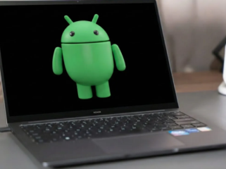 Ilustrasi Android Laptop. Google diyakini tengah menyiapkan Aluminium Operating System alias ALOS, sebuah platform berbasis Android yang dirancang untuk menggantikan ChromeOS dan membawa Android masuk ke ekosistem PC. Foto: (Android Authority)