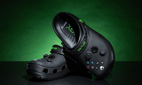Ilustrasi sandal Xbox dari Crocs.Foto: (Xbox)