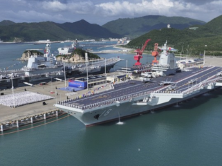 Kapal Induk Tercanggih China Diresmikan, Teknologinya Mirip AS(Foto: CGTN)
