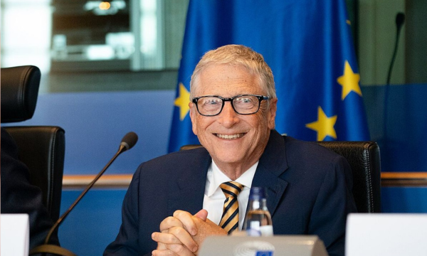 Pendiri Microsoft Bill Gates.(Foto: WIKIMEDIA COMMONS/EUROPEAN PARLIAMENT)