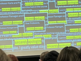 Ratusan mahasiswa di University of Illinois ketahuan nitip absen dalam kelas sains data. Ironisnya, ketika diminta untuk menulis surat permintaan maaf, sebagian besar dari mereka justru kembali menggunakan AI untuk menulisnya.(The Verge)