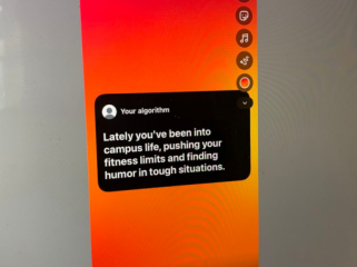 Tren Your Algorithm yang ramai dibagikan di Story IG. Tren ini menampilkan rangkuman algoritma dari preferensi atau minat tontonan kita di Reels dan Explore Instagram.(Foto: KOMPAS.com/Zulfikar Hardiansyah)