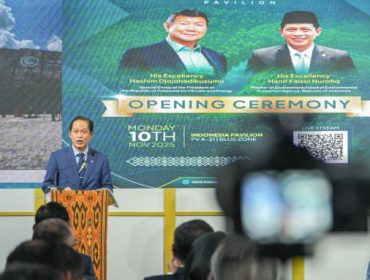 MenLH Hanif Faisol di opening ceremony cop30 belem Brazil. (foto: ist)