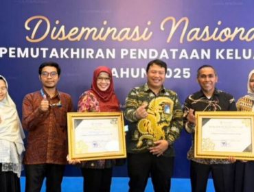 dppkb Kota Bogor raih 2 penghargaan. (foto: ist)