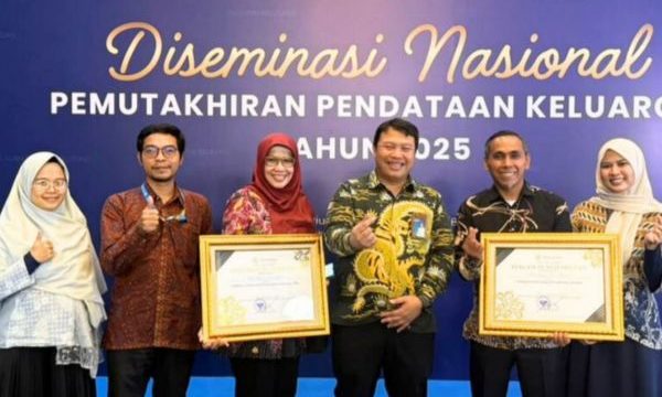 dppkb Kota Bogor raih 2 penghargaan. (foto: ist)