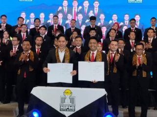 Pengurus hipmi kota bogor. (foto: ist)