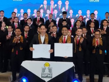 Pengurus hipmi kota bogor. (foto: ist)