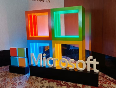 ilustrasi logo microsoft Foto: (KOMPAS.com/BILL CLINTEN)