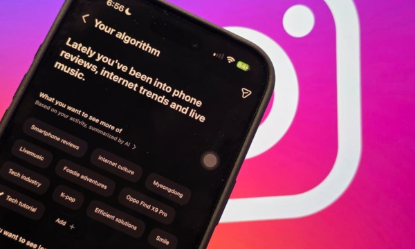 Ilustrasi tampilan fitur Your Algorithm (KOMPAS.com/Caroline Saskia Tanoto)
