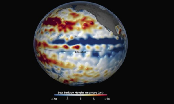 Ilustrasi. NASA mengonfirmasi kembalinya fenomena La Nina di Pasifik. Dampaknya lemah, namun BMKG prediksi hujan tinggi di Indonesia hingga awal tahun depan. (Foto: Dok. Nasa)