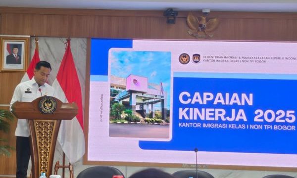 Kepala Imigrasi Bogor Ritus Ramadhana. (foto:rhey)