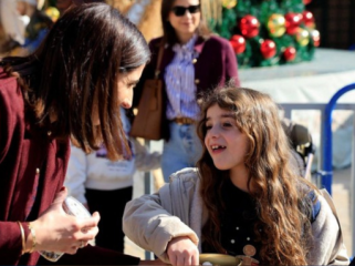 Natal di Betlehem. Foto: REUTERS/Mussa Qawasma